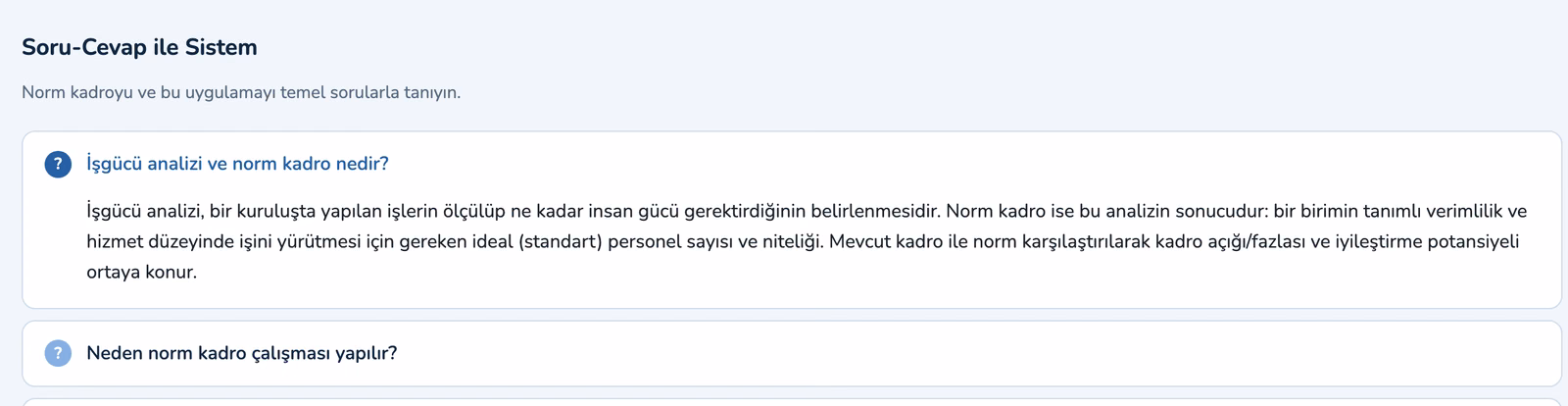 normmetre — Norm kadroyu yorumlayın & raporlayın